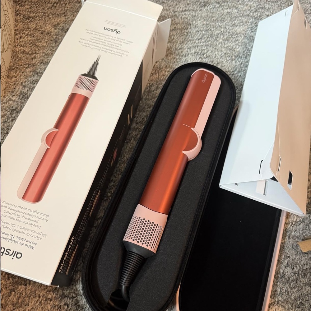 Dyson Corrale Hair Straightener in Copper and Pink